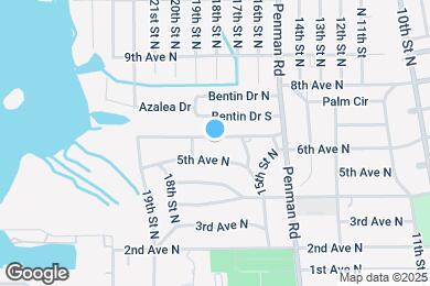Map image of the property - 1632 6th Ave N
