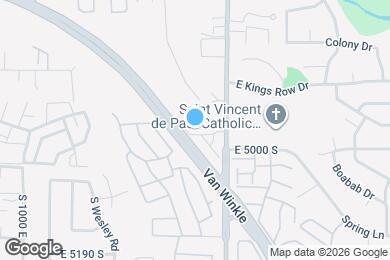 Map image of the property - 1235 E Wolf Hollow Ln