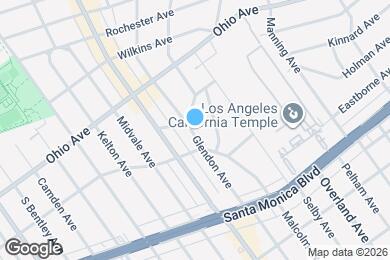 Map image of the property - 1612 1/2 Glendon Ave