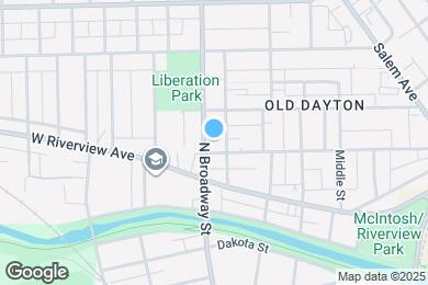 Map image of the property - 706 N Broadway St