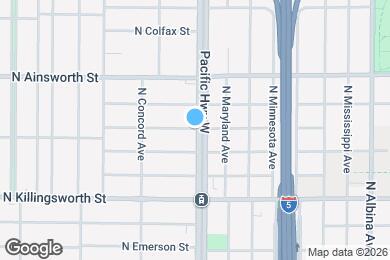 Map image of the property - 1500 North Jarrett Street