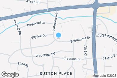 Map image of the property - 44 Southmont Dr