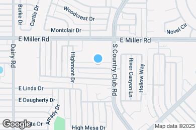 Map image of the property - 1205 High Valley Dr