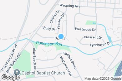 Map image of the property - 616 Oak Dr