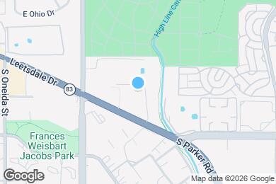 Map image of the property - Parker CO