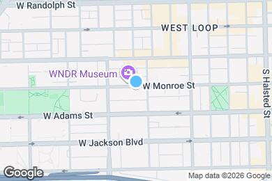 Map image of the property - 1117 W Monroe St