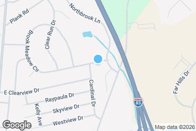 Map image of the property - 110 Brook Meadow Cir