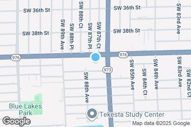 Map image of the property - 8740 SW 40th St