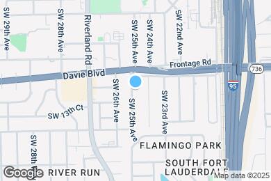 Map image of the property - 1292 SW 25th Ave