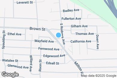 Map image of the property - 1333 Milton Rd