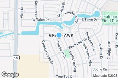 Map image of the property - 12618 Red Hawk Dr