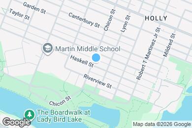 Map image of the property - 1902 Haskell St