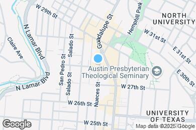 Map image of the property - 2810 Nueces St