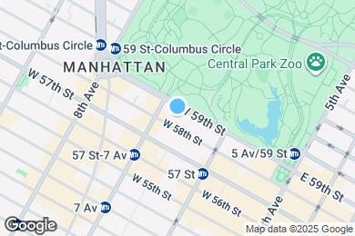 Map image of the property - 117 W 58th St
