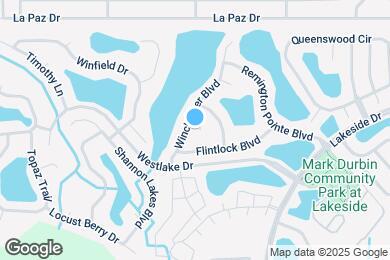 Map image of the property - 2104 Derringer Ct