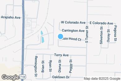 Map image of the property - 479 Robin Hood Ct