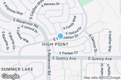 Map image of the property - 19431 E Princeton Pl