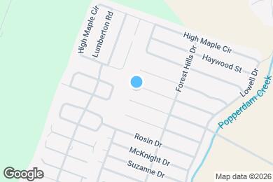 Map image of the property - 7745 Fayetteville Rd