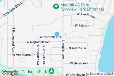 Map image of the property - 3110 W Hartnett Ave