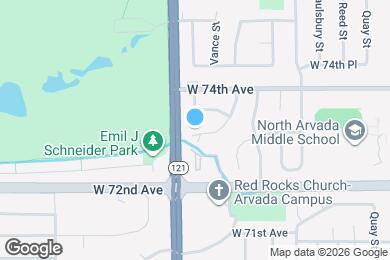 Map image of the property - 7315 Upham Ct