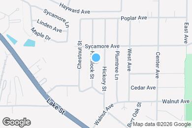 Map image of the property - 6933 Hemlock St