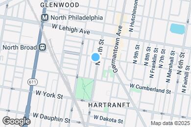 Map image of the property - 2546 N 11th St