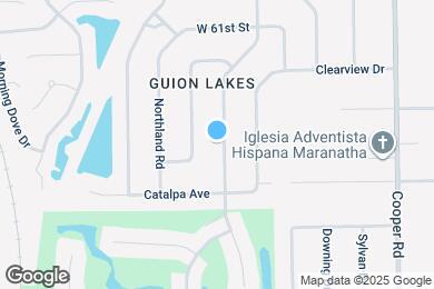 Map image of the property - 5970 Manning Rd