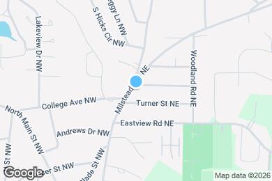 Map image of the property - 1175 Milstead Ave NE