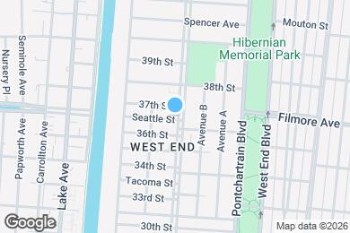 Map image of the property - 301 Seattle St