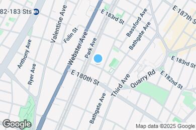 Map image of the property - 455 E 181st St