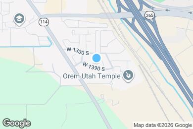 Map image of the property - 1375 S 1150 W