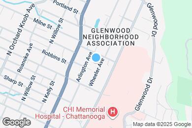 Map image of the property - 859 Wheeler Ave
