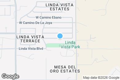 Map image of the property - 2601 W Camino del Medrano