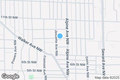 Map image of the property - 824 9th St NW