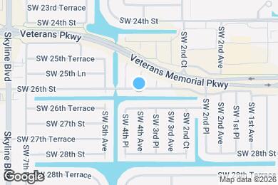 Map image of the property - 332 SW 26th St