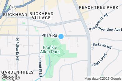Map image of the property - 505 Pharr Rd NE