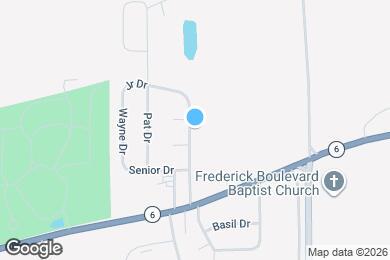 Map image of the property - 1601 Tamara Dr