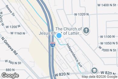Map image of the property - 1113 N 1880 W St