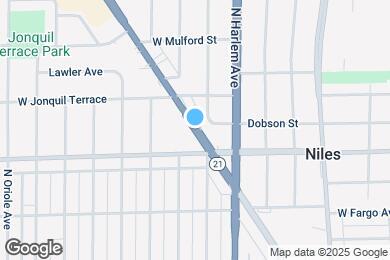 Map image of the property - 7628 N Milwaukee Ave