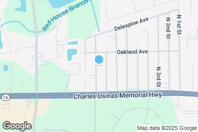 Map image of the property - 2872 N 9th St