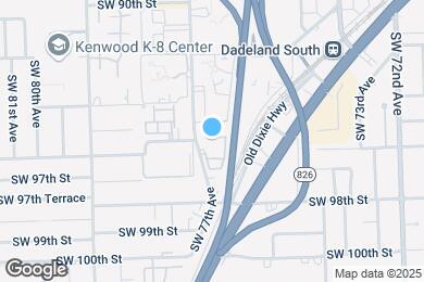 Map image of the property - 9641 SW 77th Ave