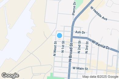 Map image of the property - 713 Cedar Dr
