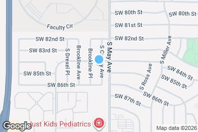 Map image of the property - 8505 S Camay Ave
