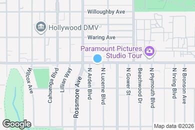 Map image of the property - 5754 Melrose Ave