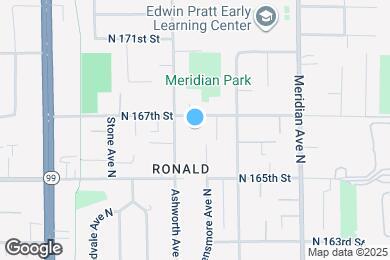 Map image of the property - 1613 N 167th St