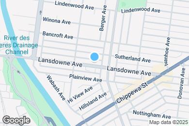 Map image of the property - 6935 Lansdowne Ave