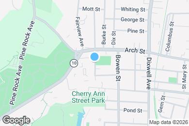 Map image of the property - 44 Warner St