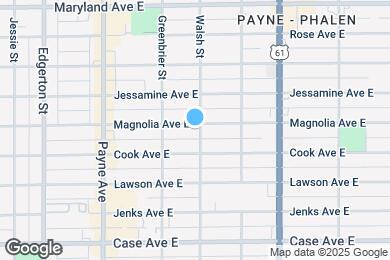 Map image of the property - 738 Magnolia Ave E