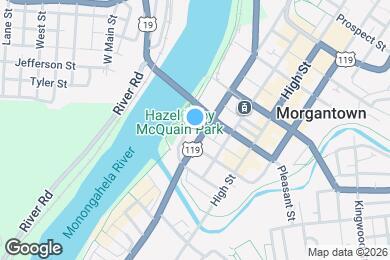 Map image of the property - 1117 University Ave