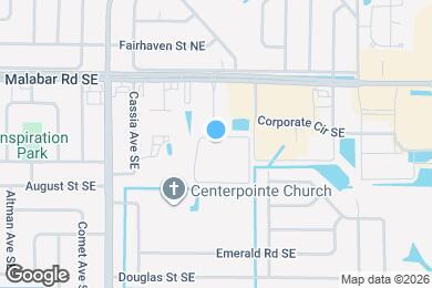 Map image of the property - The Pointe at Palm Bay